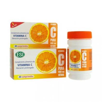 Vitamina C Pura Retard 1000 mg 30 Comps Esi