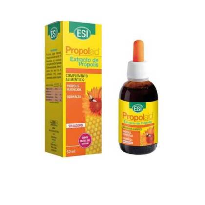 Propolaid Propolis Sin Alcohol Con Equinacea Esi 1 Frasco 50 ml Con Cuentagotas Sabor Frutas Del Bos