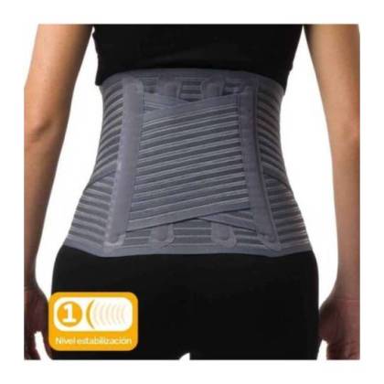 Faja Lumbosacra Semirrigida Cruce Lumbar Primspine Care Ref. Prs610bgm 1 Unidad Talla M Color Beige