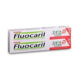 Fluocaril Junior 6-12 Anos Frutos Vermelhos 2x75 ml Promo
