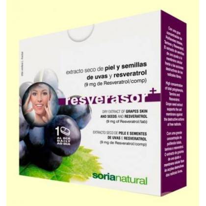 Resverasor Plus 28 Tablets Soria Natural R.06030