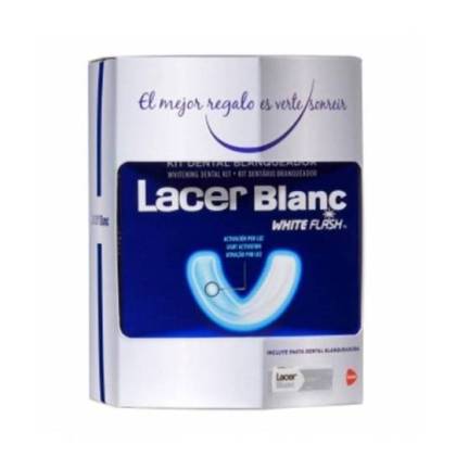 Lacerblanc White Flash Kit Blanqueamiento + Lacerblanc Pasta Blanqueadora Menta 75 ml Promo