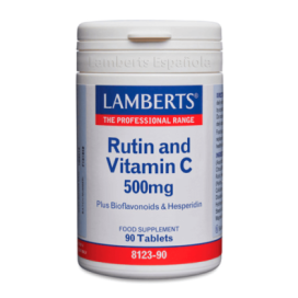 Rutin Und Vitamin C 500mg 90 Tabletten Lamberts