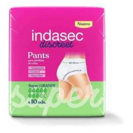 Indasec Discreet Pant Super Large Size 10 Units