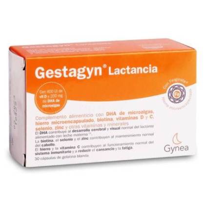 Gestagyn Lactancia Dha 30 Caps