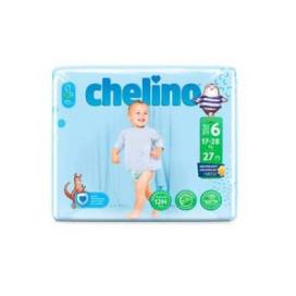 Chelino Love T-6 17-28 Kg 27 Uds