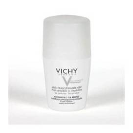Vichy Desodorizante Antitranspirante 48h Roll-on Pele Sensível
