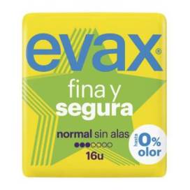 Evax Fine And Safe Normal Wingless 16 Pcs