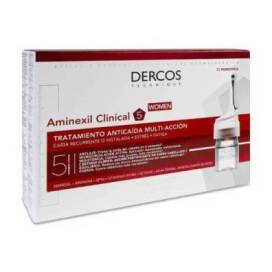 Dercos Aminexil Clinical 5 Mulher 21 Ampolas