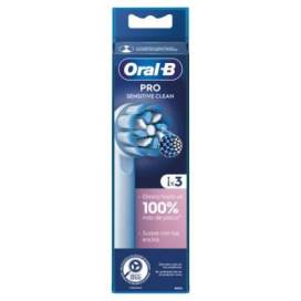 Oral B Recambio Sensitive Clean 3 Uds
