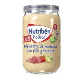 Nutriben Guiso De Pollo Y Ternera Con Judias 235 g