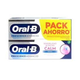 Oral B Pasta Dental Sensibilidade E Gengivas Calm 2x75 Ml Promo