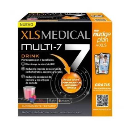 Xls Medical Multi 7 Drink 60 Beutel Beere Geschmack