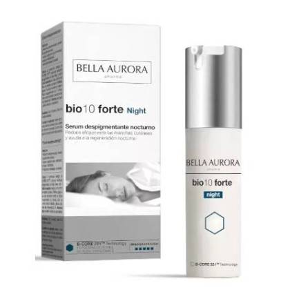 Bella Aurora Bio10 Forte Nacht Depigmentierendes Serum 1 Flasche 30 ml