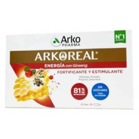 Arkoreal Jalea Real Fortificante E Estimulante 20 Ampolas