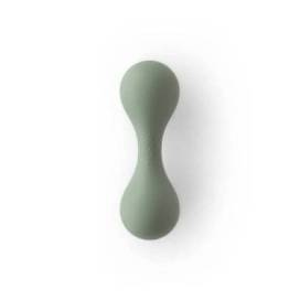 Mushie Silicone Rattle Solid Color Cambridge Blue