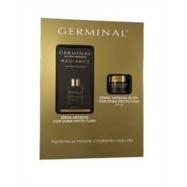 Germinal Pack Serum Radiance Anti - Age + Double Effect Anti-aging Day Cream