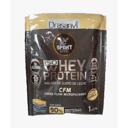 Drasanvi Monodosis Whey Protein Aislado Sabor Vainilla 30g