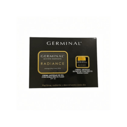 Germinal Acción Inmediata Radiance Antiage Spf30 50 ml Crema Antiedad Noche 15ml Promo