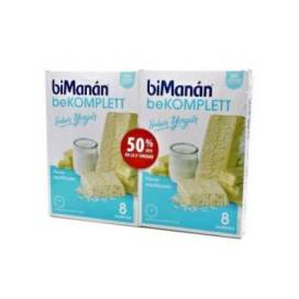 Bimanan Bekomplett Barritas Sabor Yogur 2x 8ud Promo