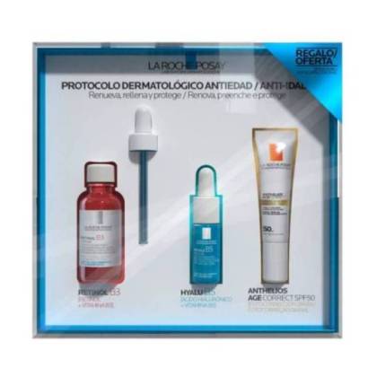 Retinol B3 Serum 30ml + Hyalu B5 Serum 10ml + Anthelios Age Correct 15ml Promo