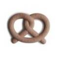 Mushie Mordedor De Silicone Pretzel Natural Ref. 48302