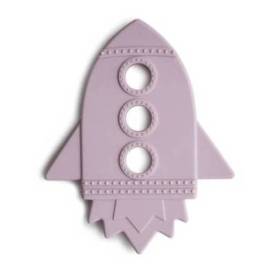 Mushie Mordedor De Silicone Rocket Soft Lilac Ref. 48303