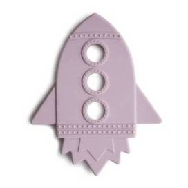Mushie Mordedor Silicona Rocket Soft Lilac Ref. 48303
