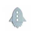 Mushie Silicone Teether Rocket Cloud Ref. 48304