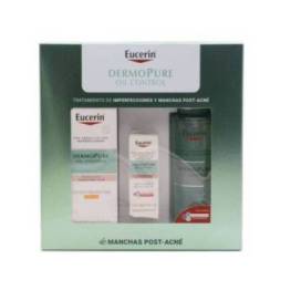 Eucerin Dermopure Fluido Spf30 50ml + Sérum 7ml + Gel De Limpeza Facial 200ml Promo