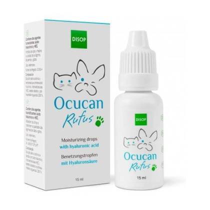 Ocucan Rufus Feuchtigkeitstropfen 15 ml Veterinärmedizin