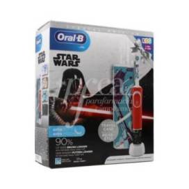 Oral B Escova De Dentes Elétrica Infantil Star Wars Com Estojo De Viagem