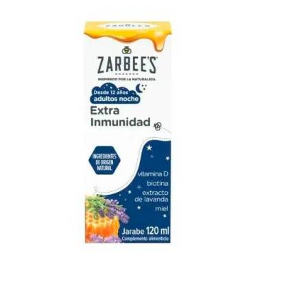 Xarope De Imunidade Noturna Zarbee's Para Adultos 1 Frasco 120 Ml