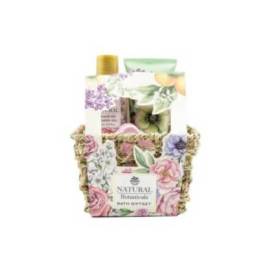 Natural Botanicals Wicker Basket Of Roses