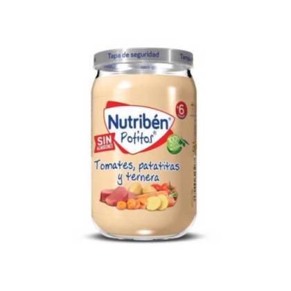 Nutriben Tomates Patatitas Y Ternera 235 g