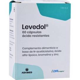 Levedol 60 Acid-resistant Capsules.