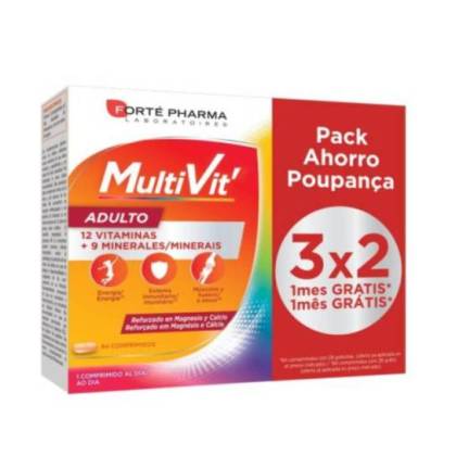  Multivit Adulto 84 Comprimidos Mastigáveis