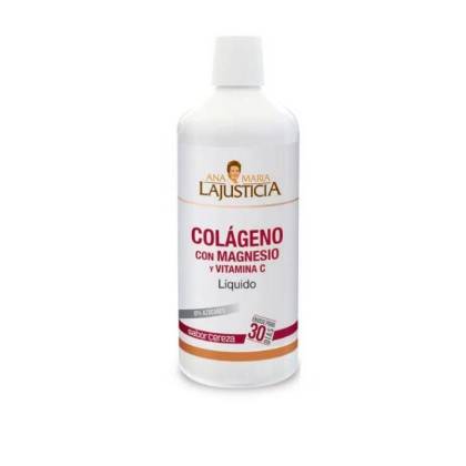 Colageno Con Magnesio Y Vitamina C Ana Maria Lajusticia 1 Envase 1000 ml Sabor Cereza