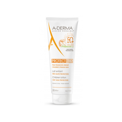 Aderma Protect Kids Leche Niños Spf50 Muy Alta 250ml