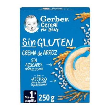 Creme De Arroz Gerber 250 g