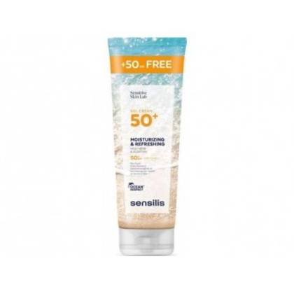 Sensilis Gel Cream Spf 50+ Sonnenschutz 1 Behälter 250 ml