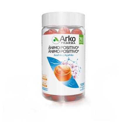 Arkopharma Positive Mood Gummies 60 Orange Flavored Gummy Candies
