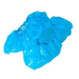 Cubrezapatos Polietileno Azul 100 Und