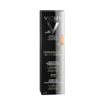 Dermablend 3d Correction Spf 15 Oil Free Vichy Cosmetica Correctora Tono 35