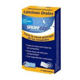 Snoreeze Laminas Orales Ronquidos 14 Uds