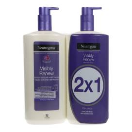 Neutrogena Visibly Renew Lotion For Dry Skin 2x750 ml Promo