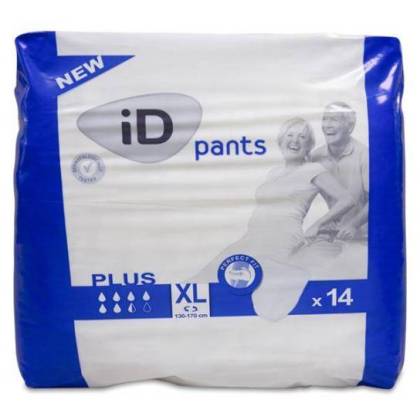 Braga Pañal Inc Orina Plus Id Pants T- Xl 14 U