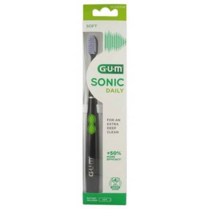 Cepillo Dental A Pilas Gum Activital Sonic Negro