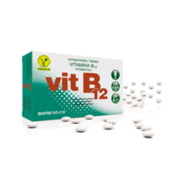 Vitamina B12 48 Comp Retard 200mg Soria Natural