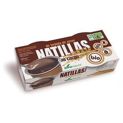 Natillas De Arroz Cacao Bio Soria 53060